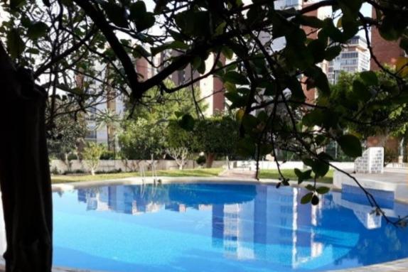Apartamento Sun Beach Benidorm Bagian luar foto